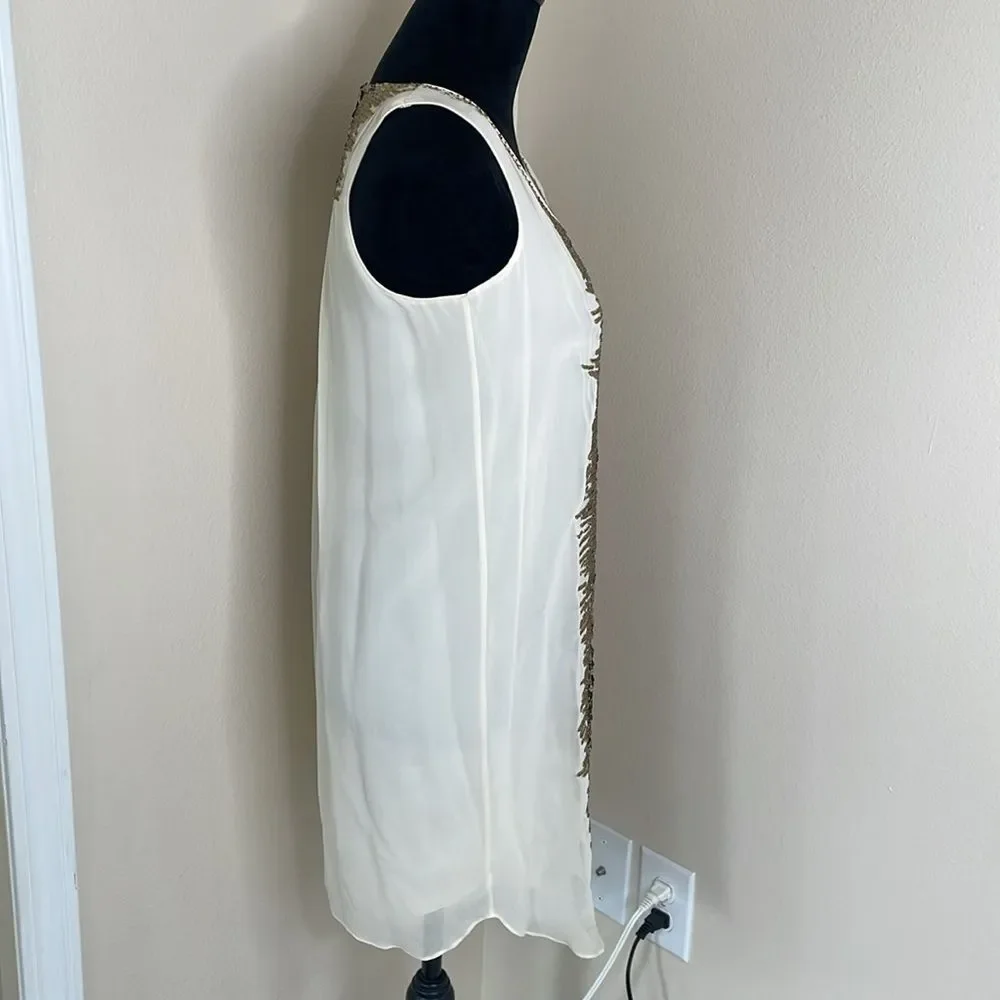Adam sheer silk sequins mini dress - Picture 4 of 9